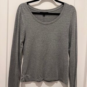 Grey Striped Banana Long Sleeve Women’s